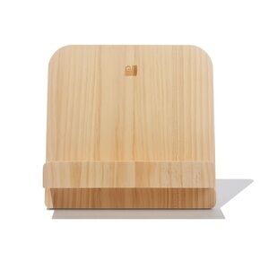 Natural Wood Cookbook Stand